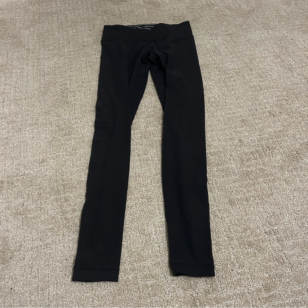 Lululemon Black Reversible Leggings Older Style